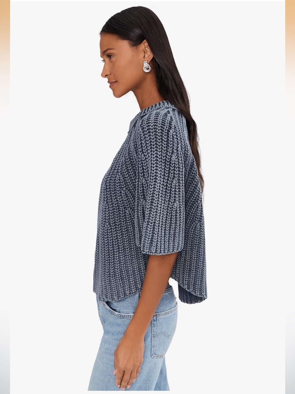 Free People Free People Amy Sweater Tee - Picture 3 of 6